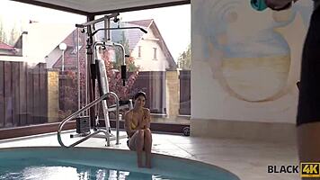 i'm the seductive ebony student letting my black coach fuck me very hard in this interracial scene