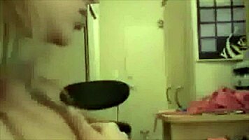 Teen Blonde Striptease