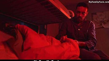 stepdaddy punishing his stepdaughter and her friend for being too annoying - myfamilyfuck