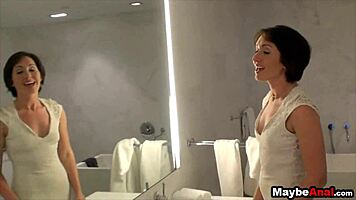 Evelyn Lacie's First Anal In Public POV