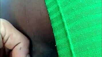 Amateur girl exposes her wet pussy outdoors to earn money for Netflix subscription