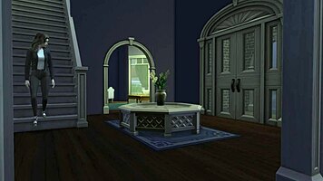 Teen student feels desire sneaking out to fuck her art professor.