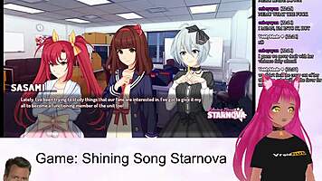What Route Are You Playing in Vtuber Lewdneko's Shining Song Starnova Aki Part 2?