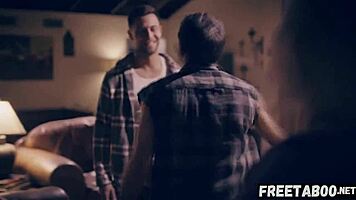 Cute hitchhiker teen gets double penetrated for a free ride. Watch full on FreeTaboo net!