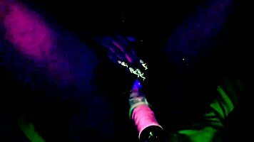 Out of dis world orgasm on dildo