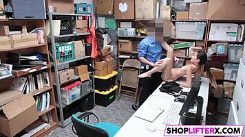 fuck or get arrested, teen thief? choose wisely!