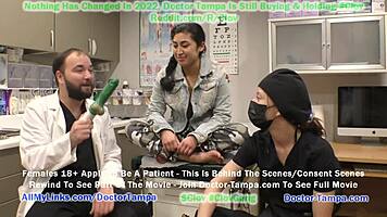 Doctor Tampa Humiliates Jasmine Rose In Gyno Exam With Nurse Stacy Shepard At Tampa University!
