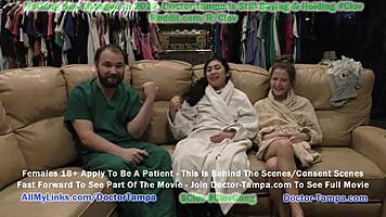 Doctor Tampa Humiliates Jasmine Rose In Gyno Exam With Nurse Stacy Shepard At Tampa University!