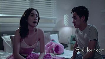 hiding in my study buddys stepsisters bedroom & fucking her