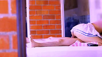 The shy stepdaughter approached her stepfather, revealing bold side for intense pleasure