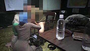 amateur teen 18+ takes monster cock for first hardcore army bang.