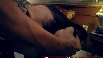 Extreme vagina insertion domination with Aidra Fox and Kharlie Stone in hardcore bdsm!