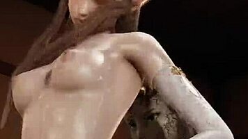 Futa Princess Zelda Creampied by Puppet in 3D Action