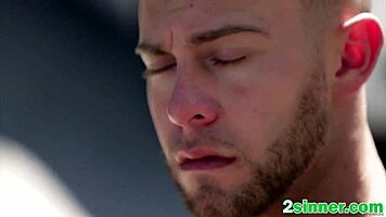 Hot Horny Couple Fucking Wildly on Kitchen Countertop with Oral