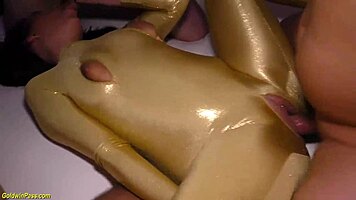 b rough spandex groupsex orgy at party