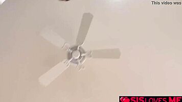 Lucky stepbro licks stepsister’s sweet pussy with hunger