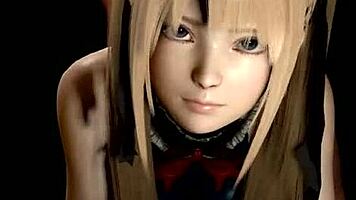 Marie Rose in that hentai chair! What a wild ride!