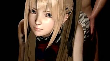 Marie Rose in that hentai chair! What a wild ride!