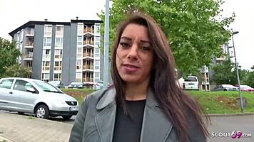 كشافة ألمانية حصلت عليّ، مراهقة 18+ بوني، نكتها بقوة في كاستينغ عفوي، أووبس