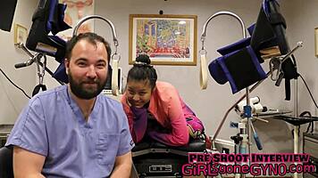 Wow! Asian Teen Raya Ngueyn's Piss Hole Stretched by Doctor Tampa!