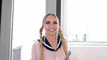 Zoe Clark Masters Big Cock POV Blowjob with Huge Cum Swallow.