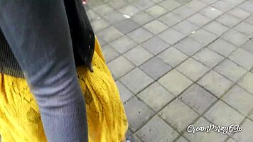 Young Filipina With Big Tits Intensely Gives Head And Gets Pussy Licked By Client In Scandal