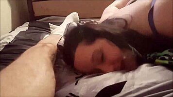 Amateur Austin BBW chick in doggystyle blowjob and bent-over sex