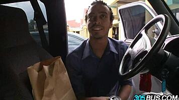 Puma Swede asks, want to see my blowjob compilation in public?