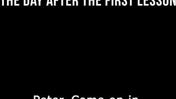 Kinky russian teacher squirts on face after pussy lick