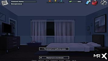 in summertime saga, the mature babe rides a huge cock again