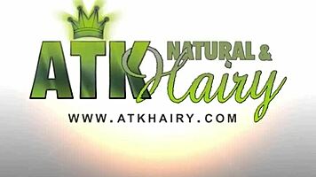 Skinny Liza James Suggestively Fingers Hairy Pussy