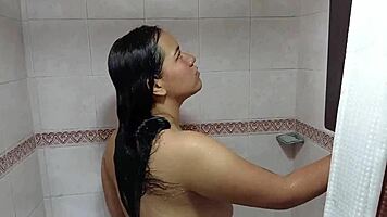 Water service stops, horny brother-in-law helps but we fuck on terrace