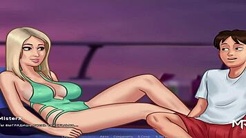 summertimesaga blowjob on yacht with big ass anime chick 😍