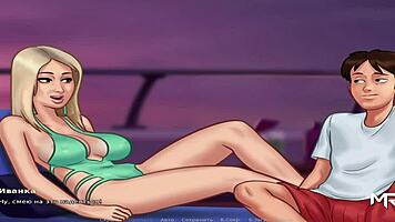 summertimesaga blowjob on yacht with big ass anime chick 😍