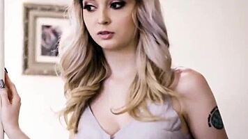 Older Man Convinces Petite Teen to Pose Nude