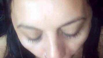 Argentinian milf mommy sucks in cuckold latina petite scene