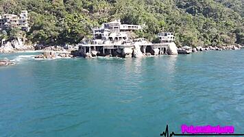 hot russian milf gives delicious outdoor doggystyle sex