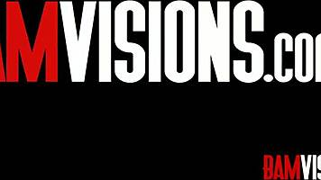 Kristen Scott gets her ass fucked hard in stockings by big cock.