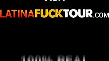 Petite Latina teen, how does that huge cock stretch your virgin hole?