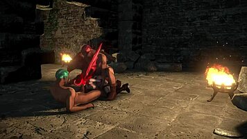 Succubus gets banged by bandits in 3D hentai gangbang. Watch the uncensored action?