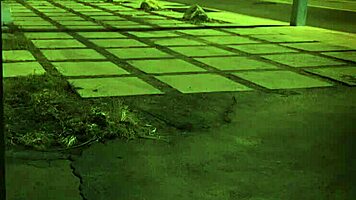 Bondage blond girl in chair, delve into her sixties fantasy