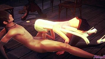 Seven Deadly Sins Hentai 3D - Elizabeth Liones Blowjob And Fucked