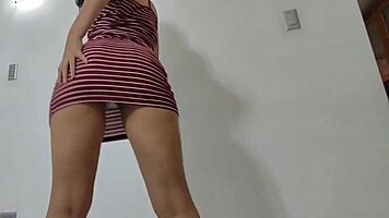 Rosibel Roxi Shows Delicious Body With Tremendous Ass And Doll Tits