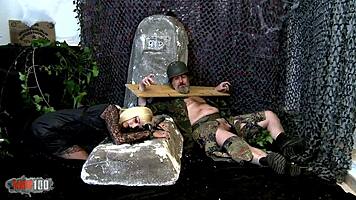 i sucked cock as a halloween vampire and got fucked on the graveyard, deepthroat and cowgirl