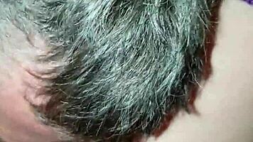 Mature Friend Licks Young Girlfriend's Pussy in POV