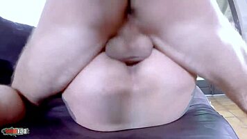 Chubby Latina Teen Enjoys First Scene