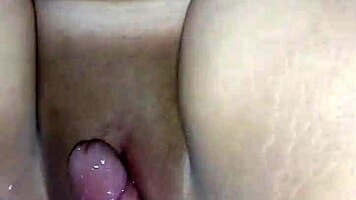 Teen 18+ latina fucked by boyfriend's best friend after party, shaved pussy cum.