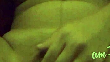 amateur asian chick strips and masturbates