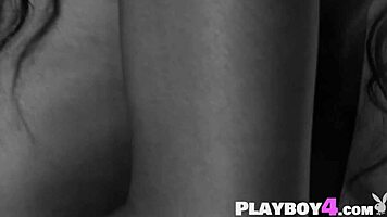 Ebony teen Jahla Hot danced totally naked after passion striptease action