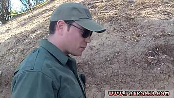 Mexican Police Gangbang Border-Hopping Redhead Who Craves Hardcore Cock